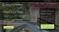 Desktop Screenshot of healthywomanpa.com